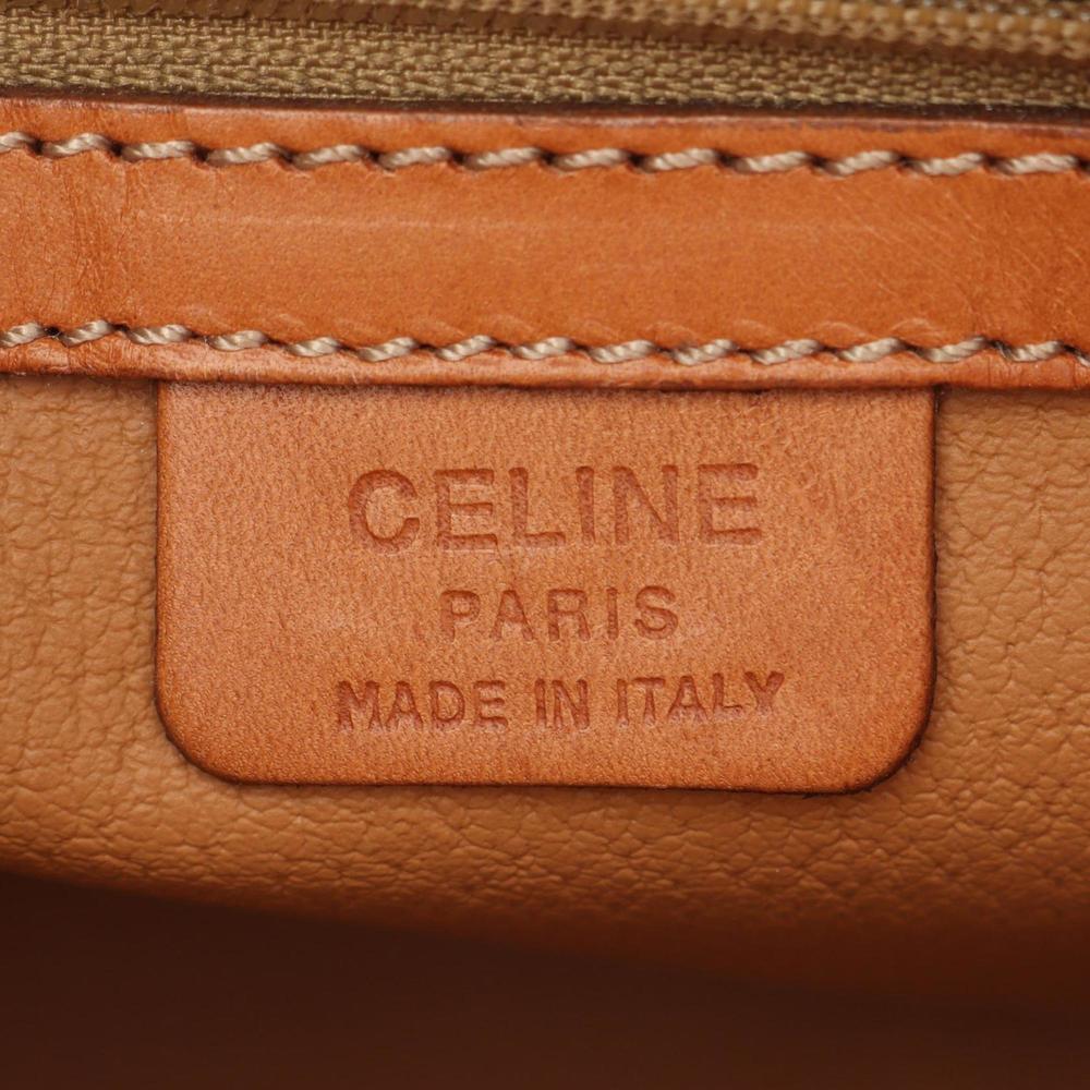 CELINE Brown Leather Tote Bag - Picture 4 of 10